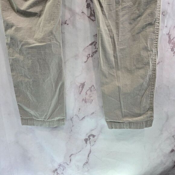 Vuori Pants Womens Medium Beige Ripstop Organic Drawstring Pull On Y412 - Picture 8 of 11